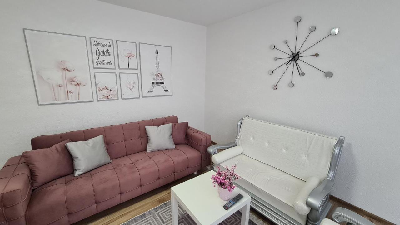 Galata Vip Apartment โนวีปาซาร์ ภายนอก รูปภาพ